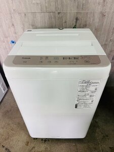 ◆2021年製◆【Panasonic パナソニック 全自動洗濯機 容量 6.0Kg NA-F60B14】清掃済 動作確認済