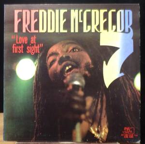 【RG036】FREDDIE McGREGOR 「Love At First Sight」, 82 US Original　★レゲエ