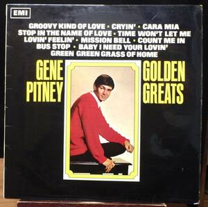 【CR618】GENE PITNEY 「Golden Greats」, 67 UK mono Original　★ポップ・ロック/ボーカル