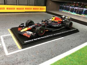 1/43 spark ORACLE Red Bull Racing RB18 NO.1 M.Verstappen 開封品　インターミディエイトタイヤ装着