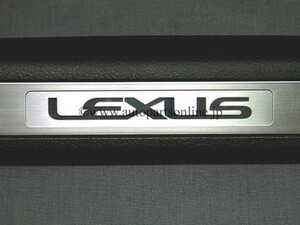 RX350 スカッフプレート SCUFF PLATE LEXUS BLACK Illumination RX330 部品 PARTS アクセサリー 用品 トヨタ純正部品 パーツ 販売 輸出