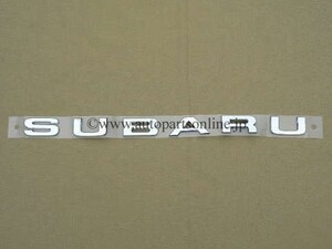 リア エンブレム SUBARU EMBLEM PARTS SF フォレスター FORESTER 部品 パーツ PARTS 海外 SUBARU US 北米 輸出 スバル その他全部品出品可