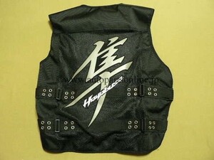 ラスト 正規 隼 ロゴ ベスト 北米 スズキ 純正 HAYABUSA XLサイズ 新品 VEST SUZUKI US パーツ parts VEST ツーリング