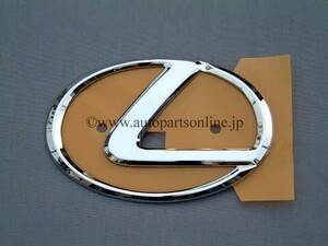 85 x 125 mm リア L マーク MARK シンボル リヤ LEXUS エンブレム レクサス RX 350 330 300 MCU 30 ハリアー EMBLEM 部品 純正 パーツ 北米