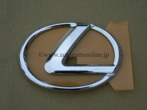 85x120mm LEXUS Genuine parts レクサス 純正 部品 リア L マーク エンブレム PARTS 仕様 パーツ US 欧州 海外 通販 web EMBLEM