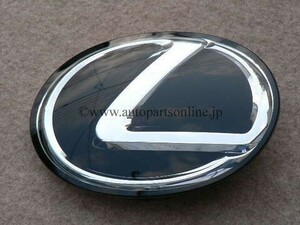 純正部品 適合不明 120 x 163 mm フロント エンブレム レクサス LEXUS GS450H GS 19 190 ブラック BLACK L マーク emblem genuine parts