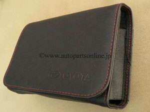 PORTE SPADE ポルテ/スペイド 送600- 車検証 書類 マニュアル 入れ ケース トヨタ TOYOTA 正規 部品 通販 parts パーツ