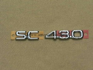 SC 430 リア エンブレム 40 SC 純正 部品 パーツ EMBLEM SC430 LEXUS レクサス ソアラ PARTS トヨタ 純正 部品 US 海外 欧州 北米 PARTS