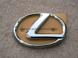 56 x 79 mm ミニ エンブレム L マーク LEXUS レクサス 純正 部品 genuine PARTS 海外 仕様 MINI EMBLEM 通販 US 北米 欧州 輸出 パーツ web