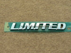 50 RAV4 RAV 4 LIMITED エンブレム US 北米 仕様 リア EMBLEM 海外 部品 パーツ トヨタ 純正 TOYOTA genuine PARTS 欧州 通販 他全部品出品