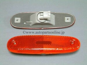 赤色 US リア マーカー サイドマーカー ランプ スープラ 北米 仕様 MARKER LAMP REAR トヨタ 純正 部品 SUPRA TOYOTA パーツ 海外 43x157mm