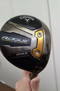 ○美品○カスタム品○Callaway　ROGUE ST LS 4番ウッドとMAX 7番ウッド 　グラファイトデザインDI-7S シャフト　未使用ヘッドカバー付き