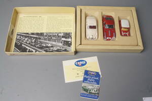  box color fading CORGI Classics limitation 5000 TOUE DE FRANCE set Ferrari 250GTO Jaguar Mk.2 BMC Mini tool do France 