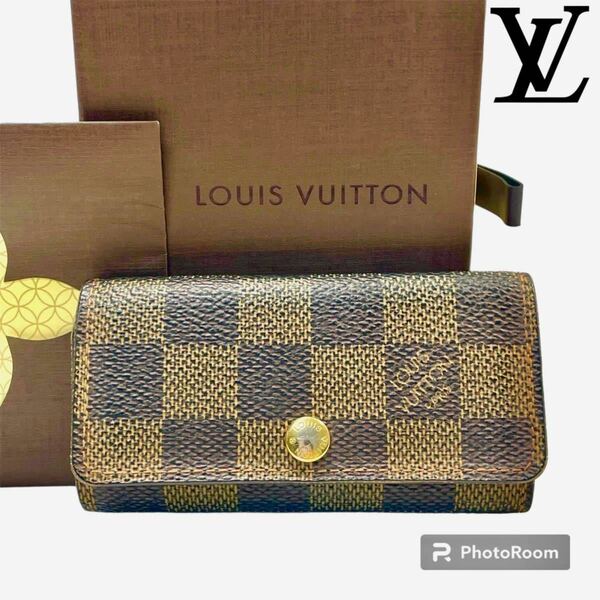 LOUIS VUITTON ダミエ　ミュルティクレ4 キーケース ・キーホルダー