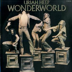 A00583291/LP/ユーライア・ヒープ (URIAH HEEP)「Wonderworld 夢幻劇 (1974年・YP-7067-BZ・ハードロック・プログレ)」