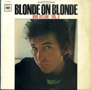 A00585729/LP/ボブ・ディラン「Bob Dylan Vol.6 Blonde On Blonde (1967年・YS-748-C・YS-750・両A面プロモ仕様)」