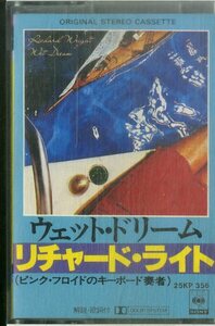 F00024961/カセット/リチャード・ライト (RICHARD WRIGHT・ピンク・フロイド・PINK FLOYD)「Wet Dream (25KP-356・プログレ)」