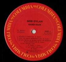 A00584790/LP/ボブ・ディラン(BOB DYLAN)「Hard Rain (PC-34349・フォークロック・ハーモニカブルース)」_画像3