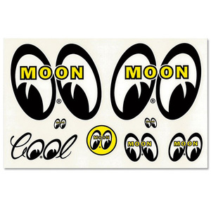 送料140円　8 EYES Sticker Sheet [DM001A]　MOONEYES　ステッカー