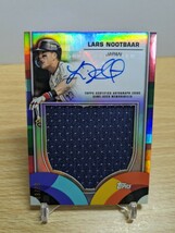 【ヌートバー】Topps WBC レリック＆直筆サインカード （Lars Nootbaar ）2023 Topps World Baseball Classic Patch Relic Auto◆99枚限定_画像3