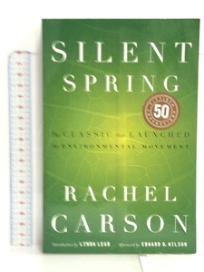 洋書 SILENT SPRING 50 The CLASSIC that LAUNCHED the ENVIRONMENTAL MOVEMENT RACHEL CARSON Dining LINDA LEAR EDWARD G. WILSON