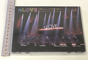 ＝LOVE EQUAL LOVE THIRD ANV。 3rd ANNIVERSARY PREMIUM CONCERT 代々木アニメーション学院 生写真付き Blu-ray