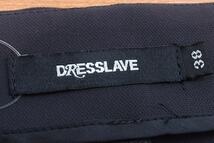 DRESSLAVE ドレスレイブ センターシーム セミフレアパンツ ・38 グレー_画像7