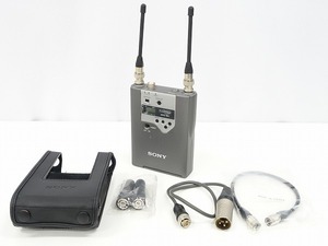 SONY WRR-861 UHFシンセサイザーポータブルダイバーシティチューナー A型・B型規格 *396907