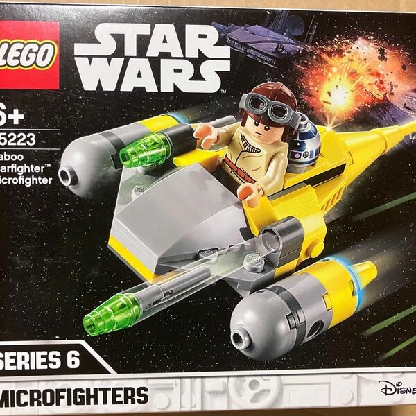 LEGO レゴ スターウォーズ STARWARS ［ 75223 ナブー スターファイター ］スター ウォーズ マイクロファイター