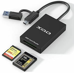 USBAUSBCXQDSDカードリーダー XQD SDカードリーダー USB Type C to USB変換 XQD カードリーダ