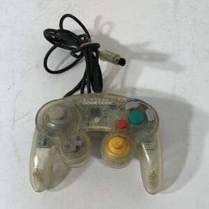 【送料無料】Nintendo GC ゲームキューブ コントローラ DOL-003 クリア スケルトン AAL0105小4279/0208