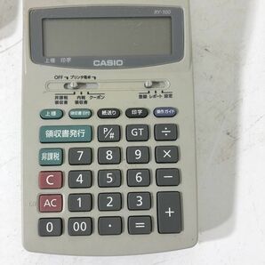 【4/28最終処分】CASIO カシオ RY-100 領収証発行機 ジャンク品 AAA0001大3096/0215の画像4