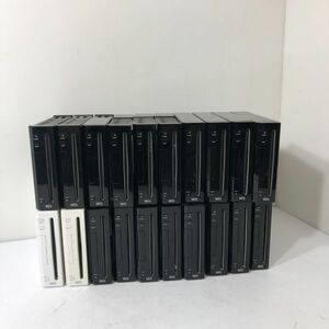 NINTENDO 任天堂 Wii 本体 20台 まとめて ゲーム機 RVL-001 ブラック ホワイト ジャンク品 AAA0001大3164/0222