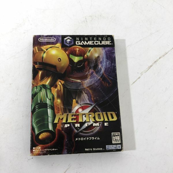 送料無料 Nintendo ゲームキューブ GC ゲームソフト METROID PRIME メトロイドプライム bbL0207小4493/0222