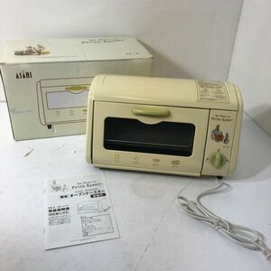 【未使用品】ピーターラビット オーブントースター LO-810 2005年 株式会社アサヒ AAL0207大3150/0222