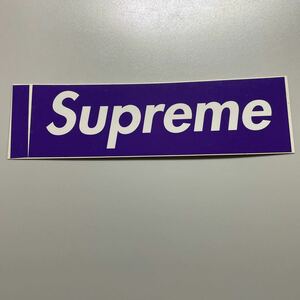 supreme ステッカー パープル