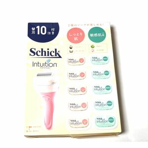 Schick (シック) イントゥイション クラブパック 本体刃付+替刃10個