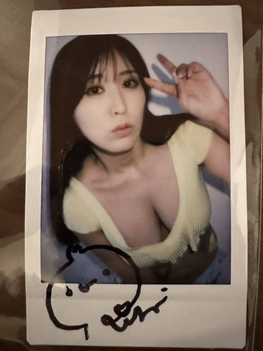 Risa Amane 大是个好东西 现场 instax 亲笔签名 DVD 赠品亲笔签名 instax 亲笔签名非卖品, 人才商品, 照片