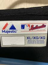 MLBメジャーリーグサンフランシスコジャイアンツジップアップパーカー マジェスティック裏起毛 黒球団 ロゴ サイズXL大きいビックでかい_画像5