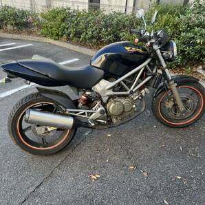 1円スタート！ VTR250 250cc ホンダ MC33 自賠責令和８年1月 現在セル回ったり回らなかったりの画像1