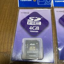 SDカード　まとめ　8GBx2枚 4GB 2GB microSDカード 4GB SDHC USHI-I カード　日本製　東芝　TOSHIBA_画像6