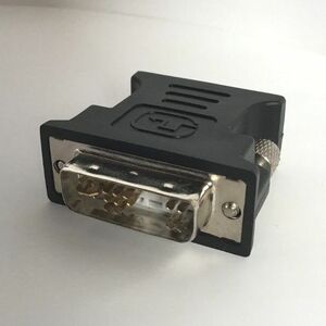 【新品・未使用】モニター変換アダプタ アナログRGB(VGA) １点　黒