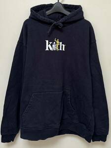 KITH スターウォーズSTARWARSスウェット パーカー ネイビー XL