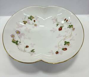 【1円スタート！】WEDGWOOD ウエッジウッド ワイルドストロベリー マリアージュボウルS 盛り皿 洋食器 中古 現状品