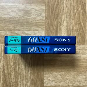 ソニー SONY XSⅠ 60分2本 TYPEⅠ ノーマルカセットテープの画像3