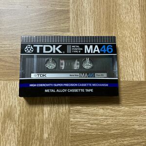 TDK MA 46 minute TYPEⅣ metal cassette tape 1 pcs 