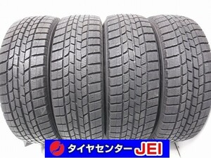 185-60R15 9分山 グッドイヤーアイスナビ6 2019年製 中古スタッドレスタイヤ【4本セット】送料無料(AS15-3053）