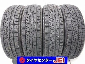 155-65R14 8.5分山 ブリヂストン ブリザックVRX2 2019年製 中古スタッドレスタイヤ【4本セット】送料無料(AS14-3054）