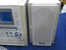 1円～　Panasonic パナソニック SA-PM37MD ミニコンポ スピーカー_画像3