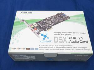 1円～　未使用　ASUS オーディオカード XONAR DSX PCIE 7.1　*0119-17